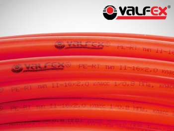 Труба из сшитого полиэтилена PE-RT VALFEX (теплый пол)