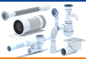 Трапы с пластмассовой или металлической решеткой